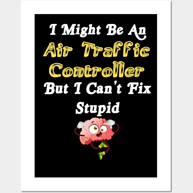 air traffic controller Wall Art by Mdath